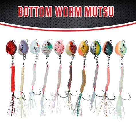 Vexed Bottom Worm Mutsu 3.5G - Sportinglife Turangi